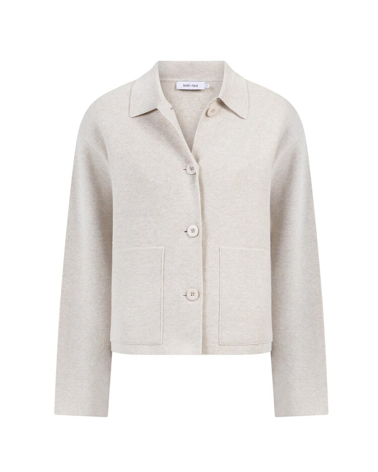 Knit-ted Joy cardigan off white Knit-ted