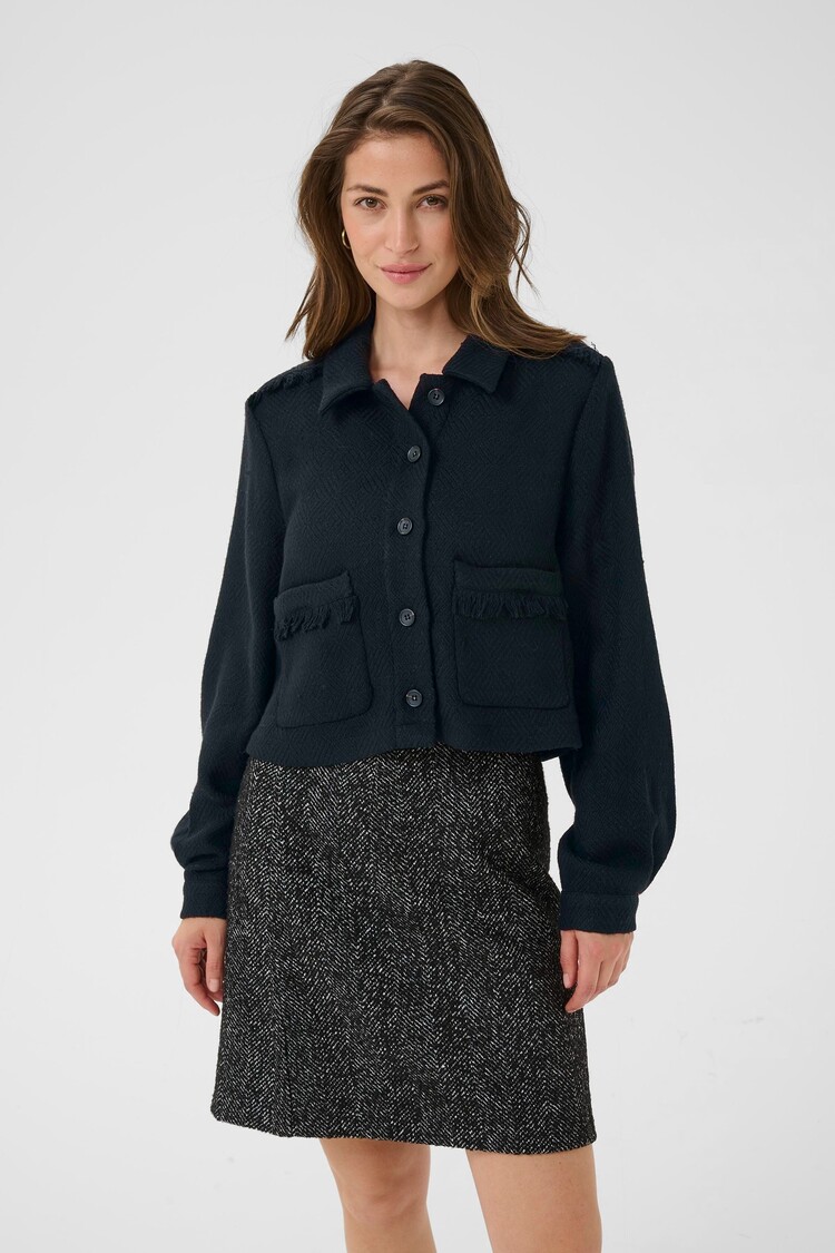 Cream CRBayu jacket pitch black Cream