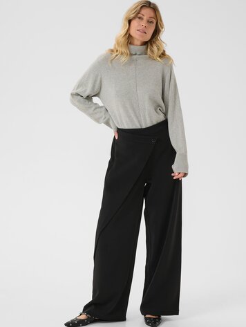 Cream Bina pant pitch black