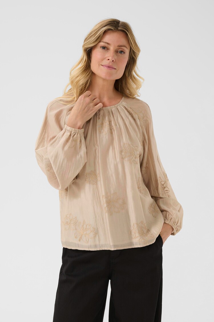 Cream CRBine blouse cobblestone Cream