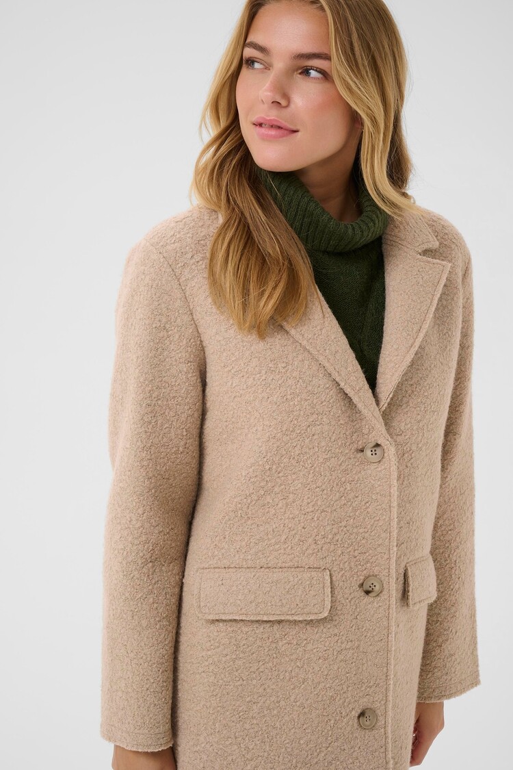 Cream CRCazey long jacket cobblestone Cream