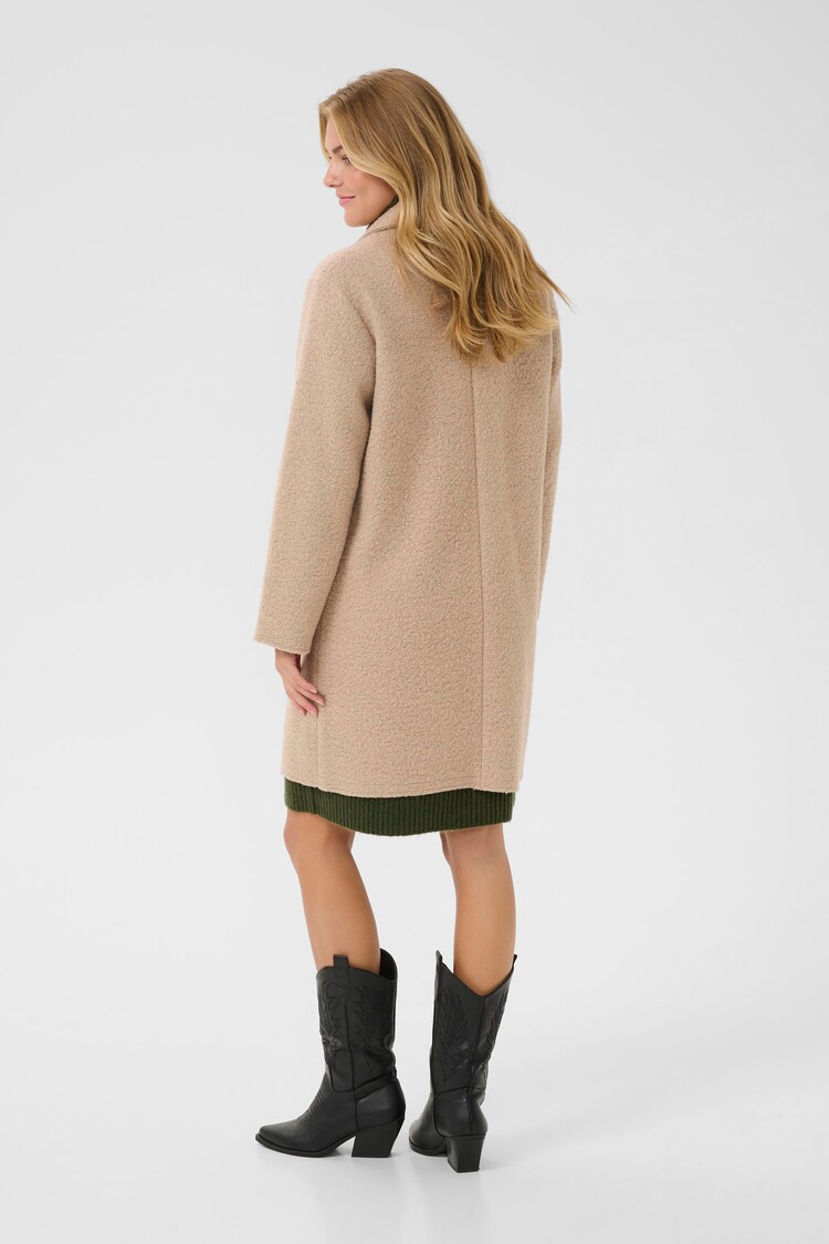 Cream CRCazey long jacket cobblestone Cream