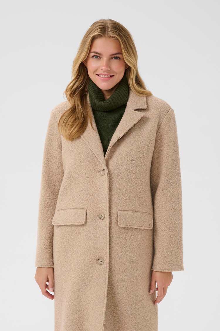 Cream CRCazey long jacket cobblestone Cream