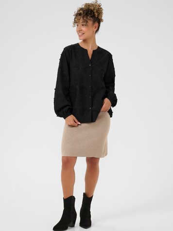 Hilda shirt pitch black