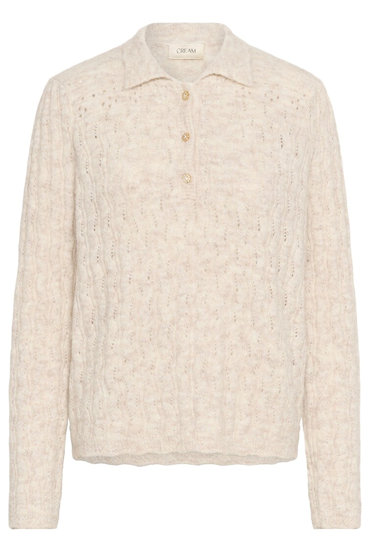 Cream CRJunah pullover oat melange Cream