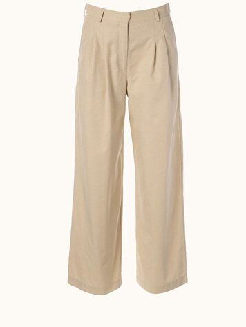 Juki trousers light beige