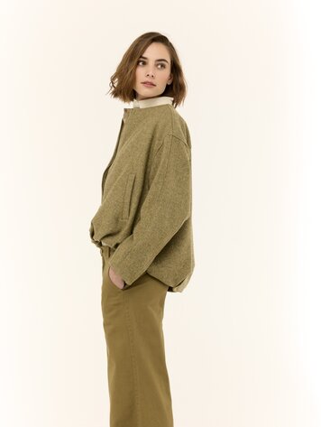 Jeanne jacket olive green