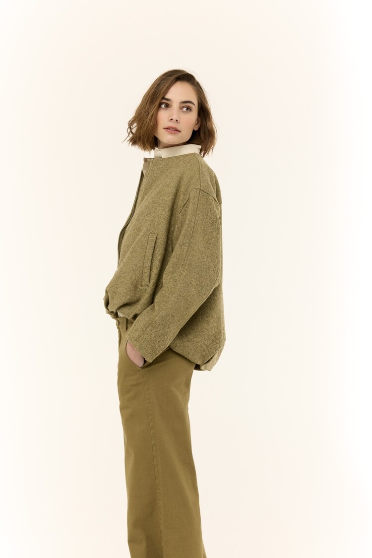 JcSophie Jeanne jacket olive green JcSophie