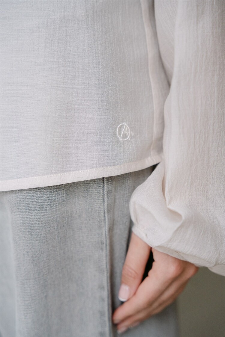 Aímée the label PeerA5 blouse off-white Aimee the Label