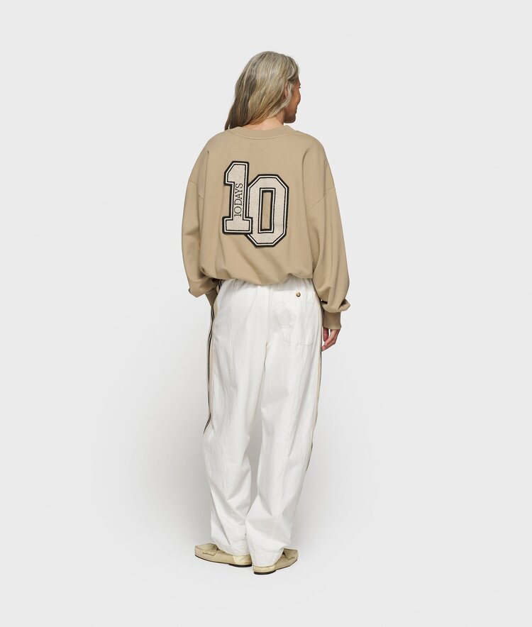 10DAYS Pleated sweater 10 earth 10Days