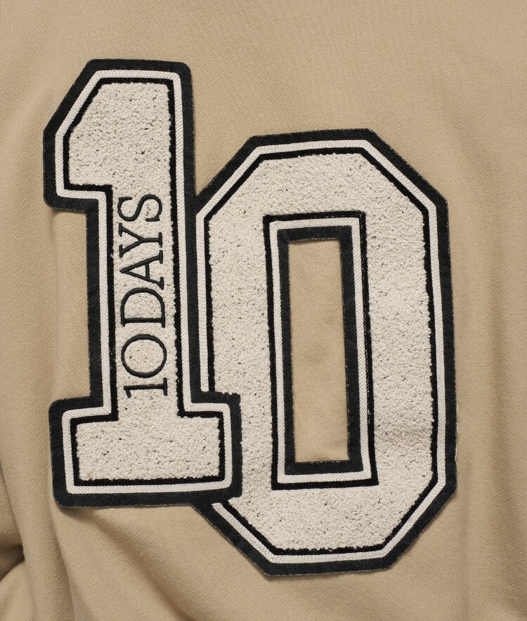 10DAYS Pleated sweater 10 earth 10Days