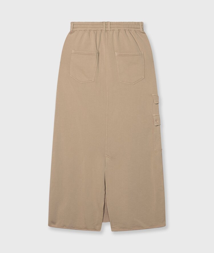 10DAYS Straight skirt pockets earth 10Days