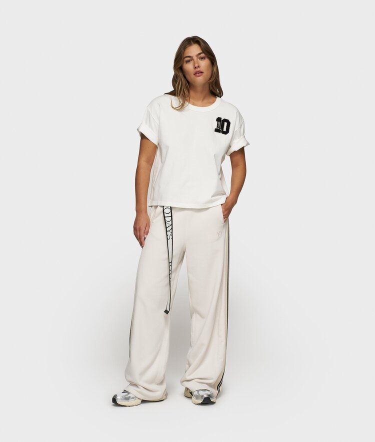 10DAYS Thick cotton tee 10 ecru 10Days