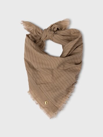 10DAYS Bandana pinstripe earth