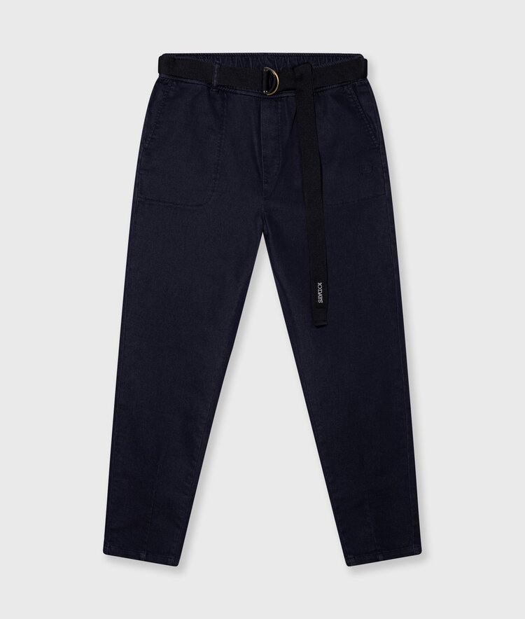 10DAYS Belted pants dark navy 10Days