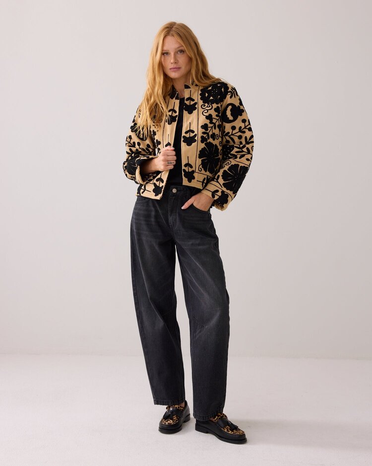 Summum Woman Jacket suzani embro alpaca Summum Woman