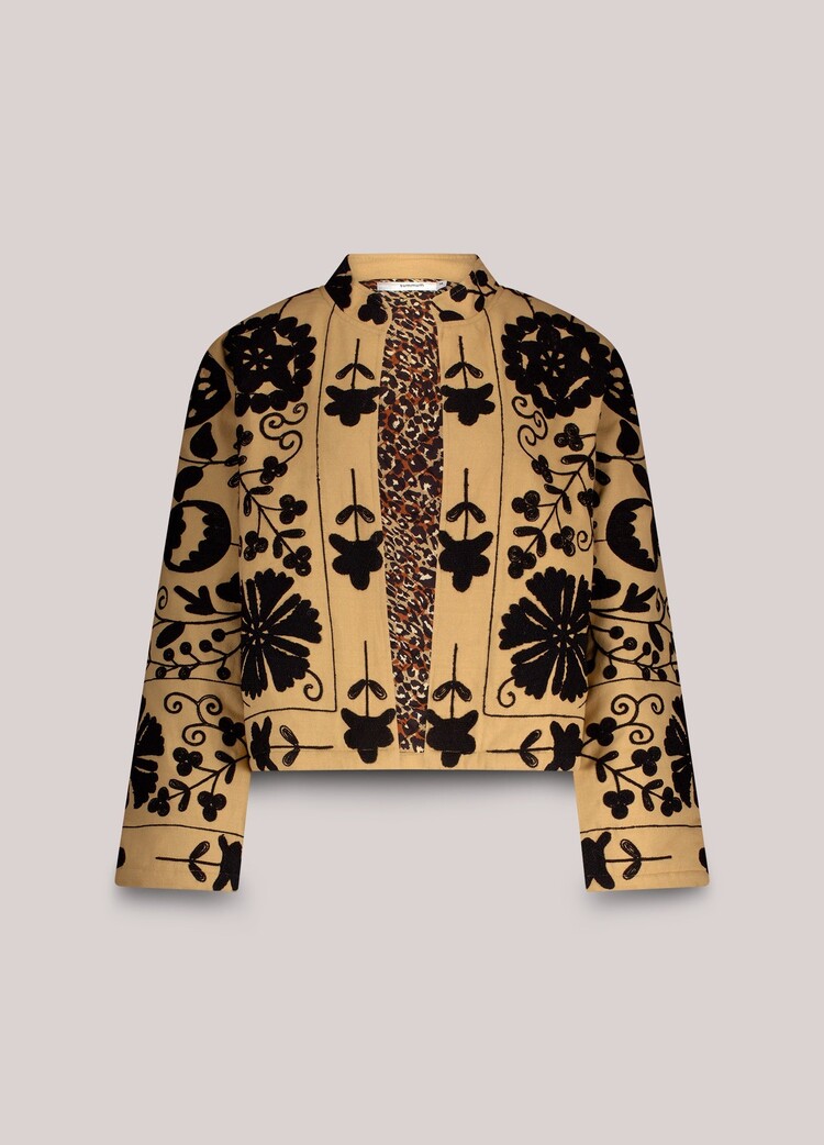 Summum Woman Jacket suzani embro alpaca Summum Woman