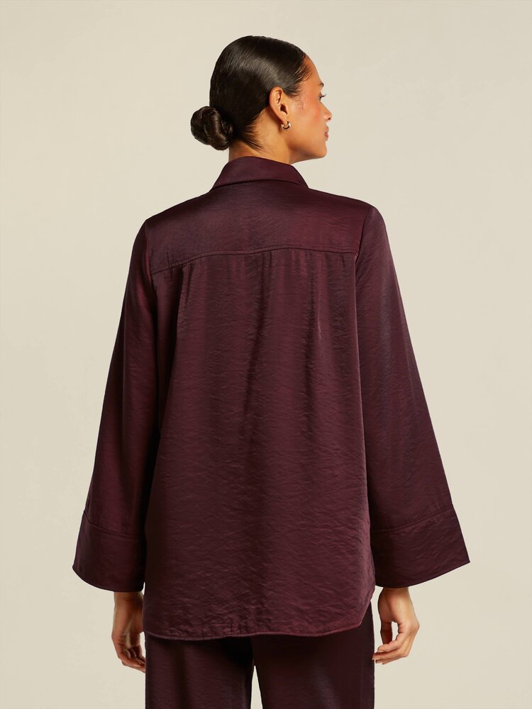 Beaumont Sem blouse burgundy Beaumont