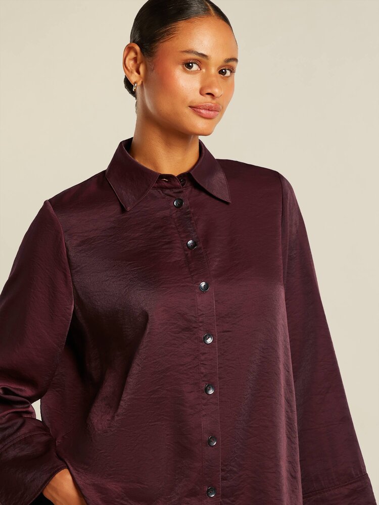 Beaumont Sem blouse burgundy Beaumont