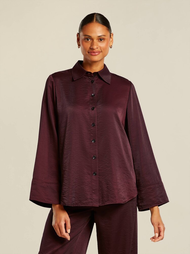 Beaumont Sem blouse burgundy Beaumont