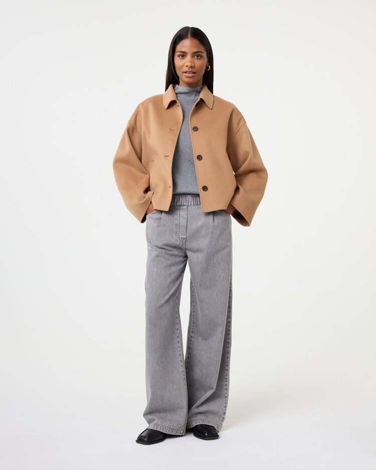 Knit-ted Mary jacket camel Knit-ted