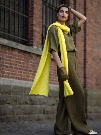 Dame Blanche Ivana trousers cobra kaki