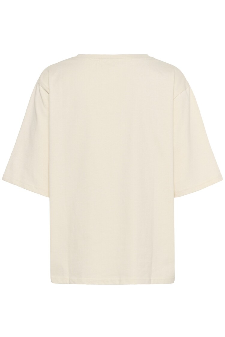 Cream CRLeona studs Tshirt birch Cream