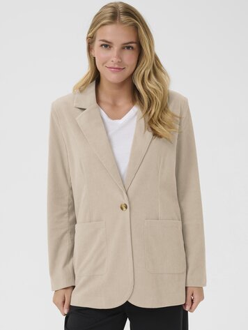 Kanna corduroy blazer cobblestone