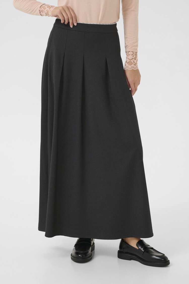 Cream CRBabeth skirt dark grey melange Cream