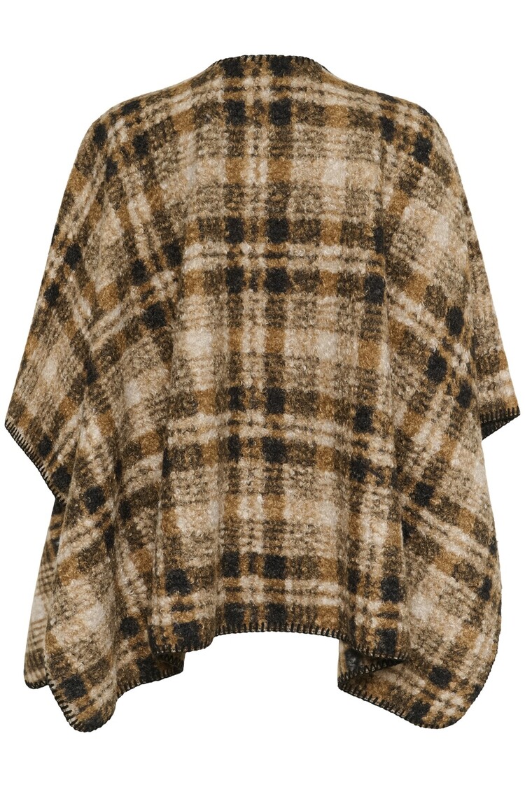 Cream CROms cape brown check Cream