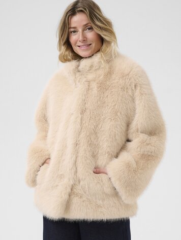 Cream Frimia jacket nature animal