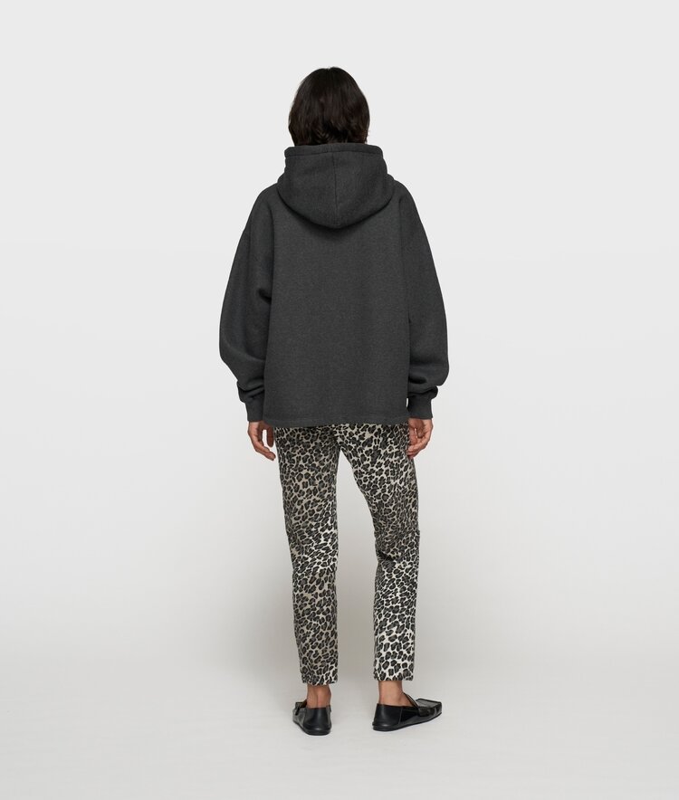 Cropped jogger leopard soft white melee 10Days