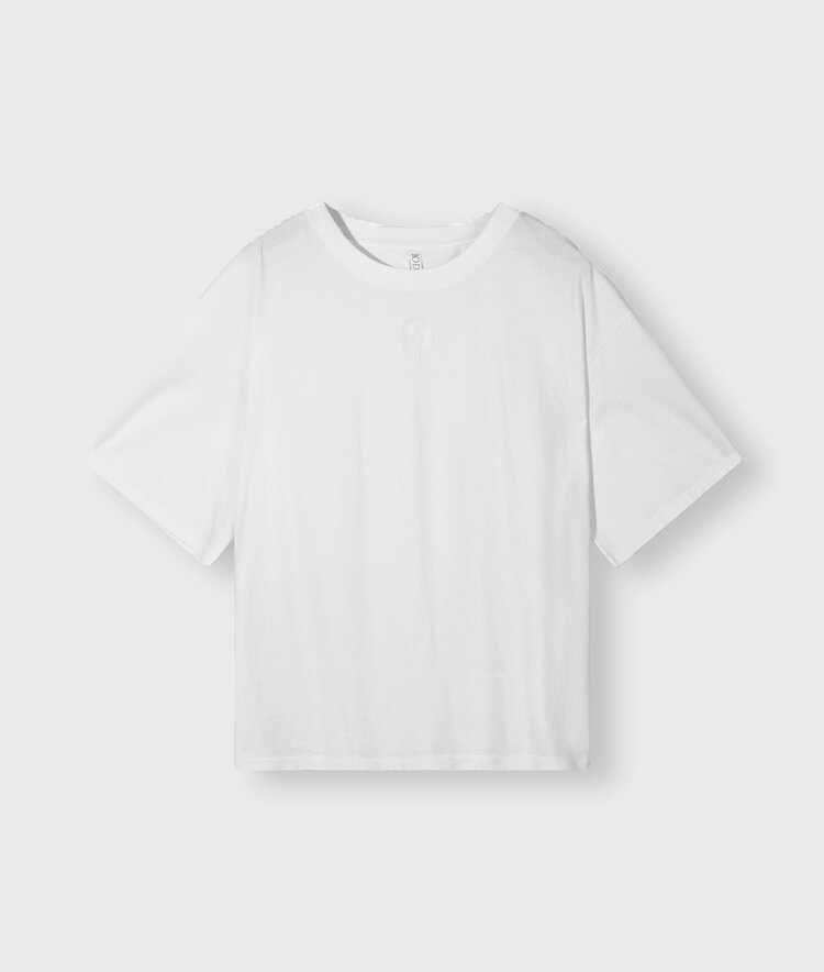 Short sleeve tee embro white 10Days