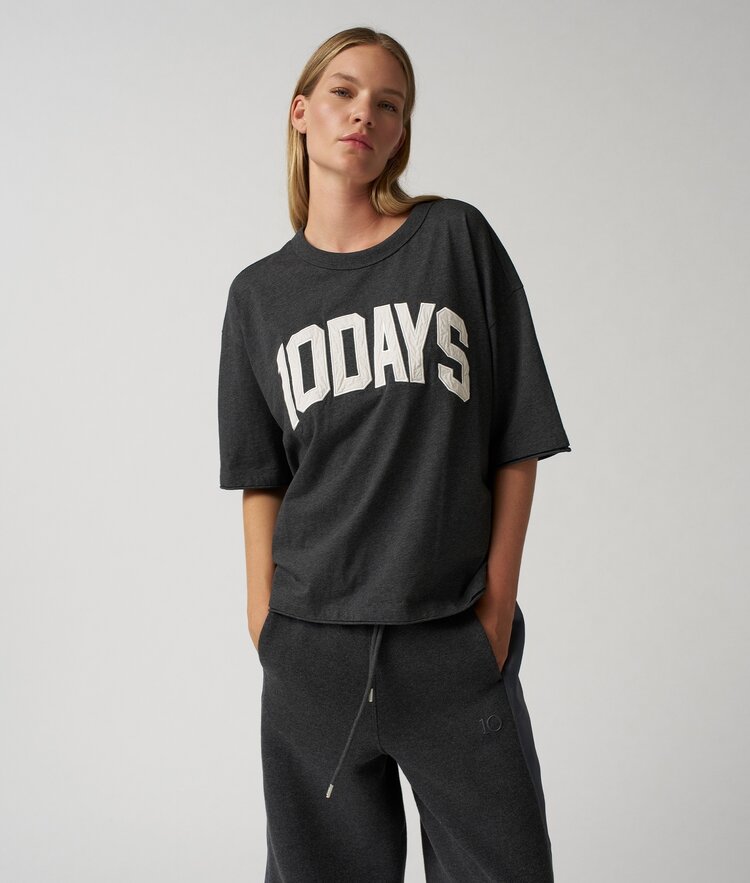 Baseball tee 10DAYS antra melee