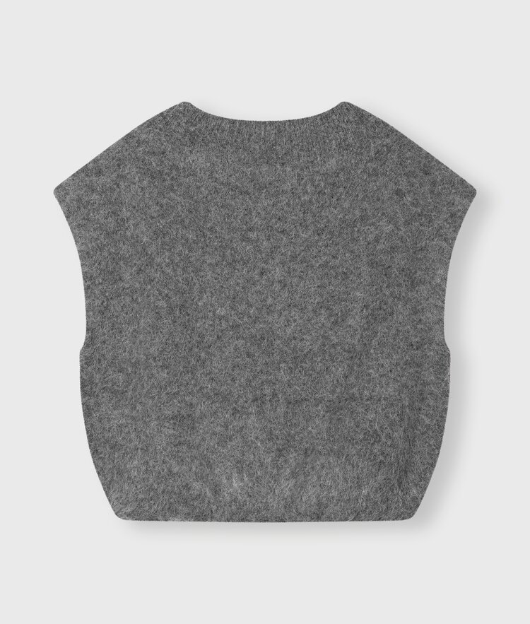 Ballon hairy knit top antra melee 10Days