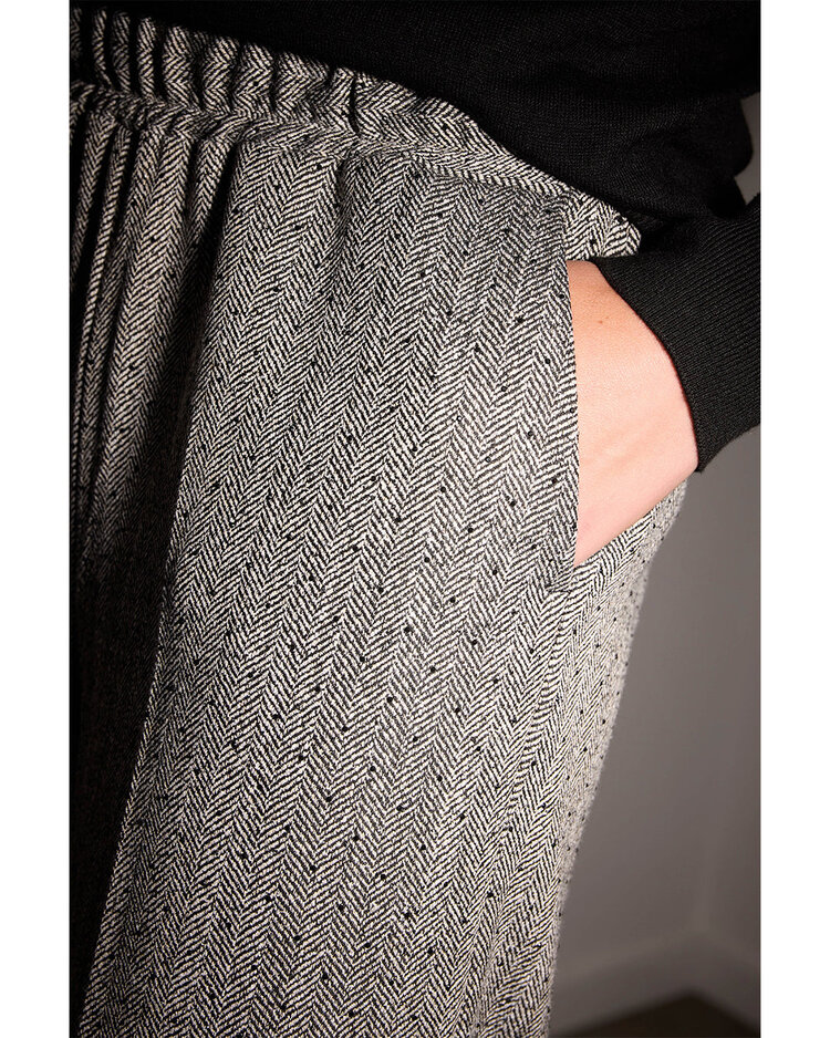 Nola pants Herbert Stone black Corel