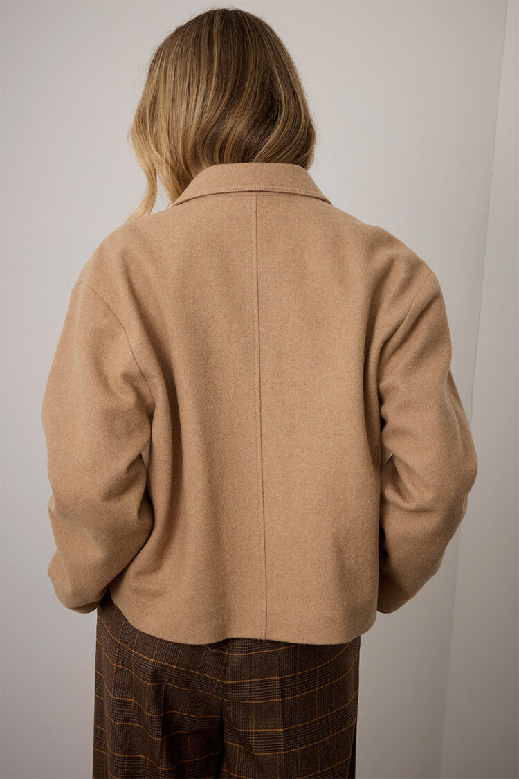 Corel Amsterdam Lina jacket wool oak buff Corel