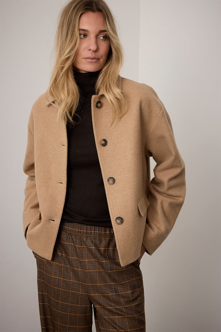 Corel Amsterdam Lina jacket wool oak buff Corel