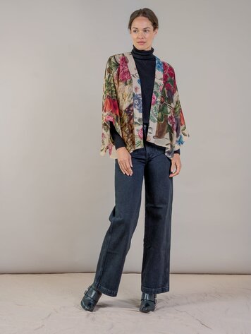 One Hundred Stars Kimono Primula Stone