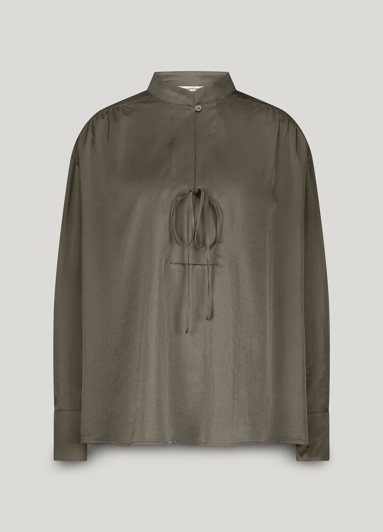 Top bow silky touch dark camo Summum Woman