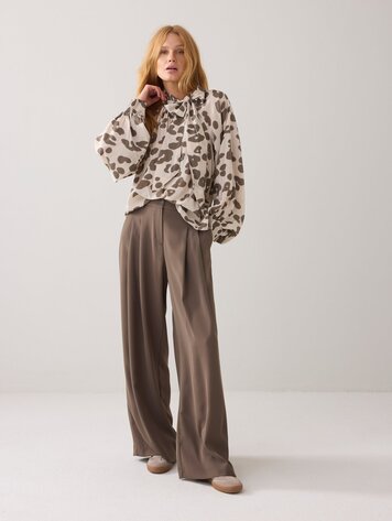 Trousers fluid dark camo