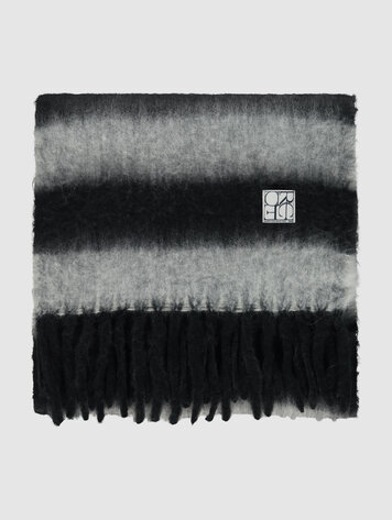 Finn scarf grey melange