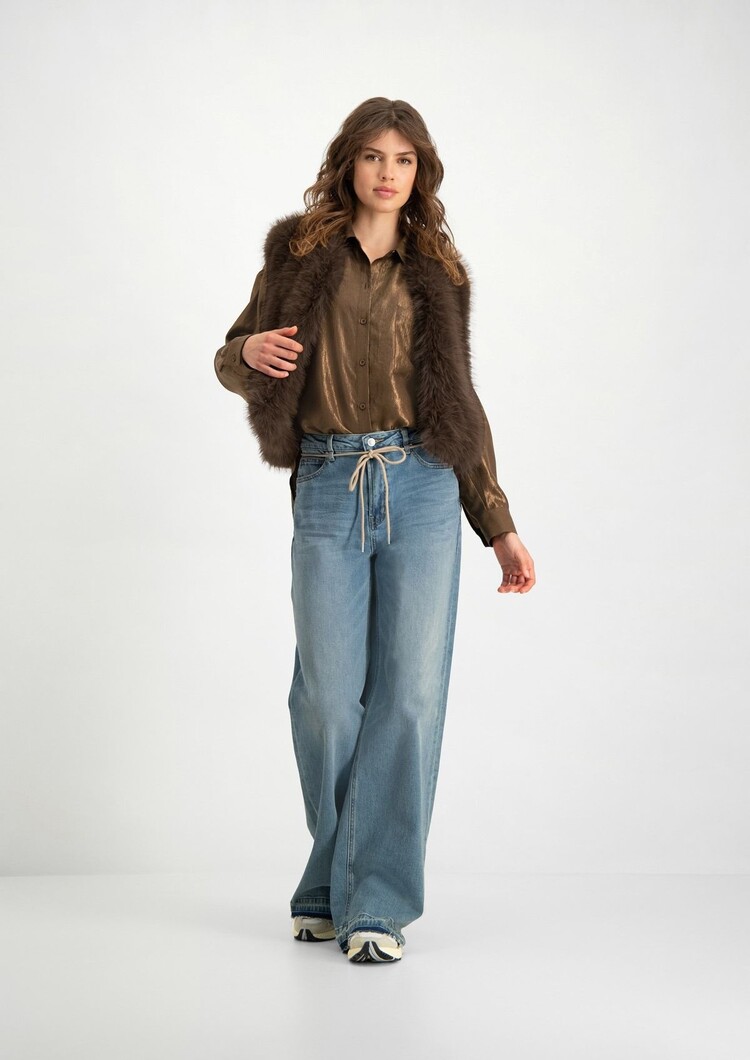 Circle Of Trust Giselle gilet mocha Circle of Trust