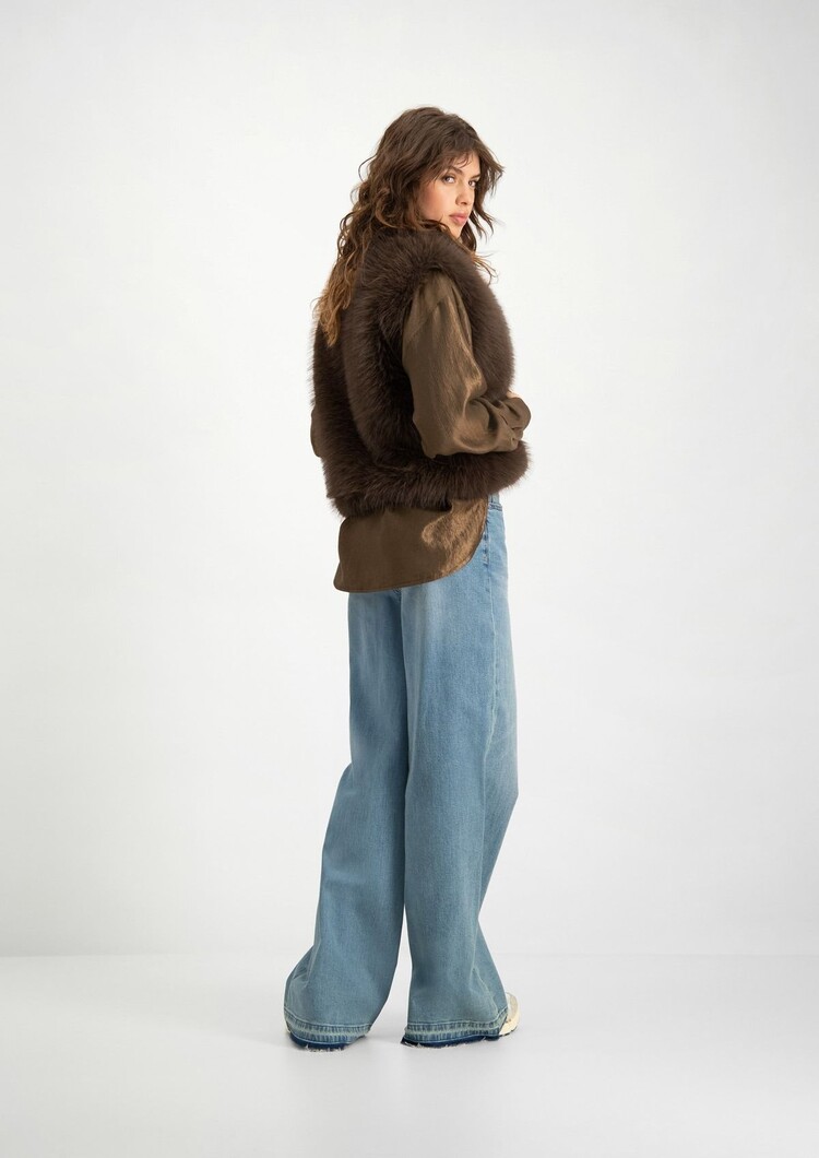 Circle Of Trust Giselle gilet mocha Circle of Trust