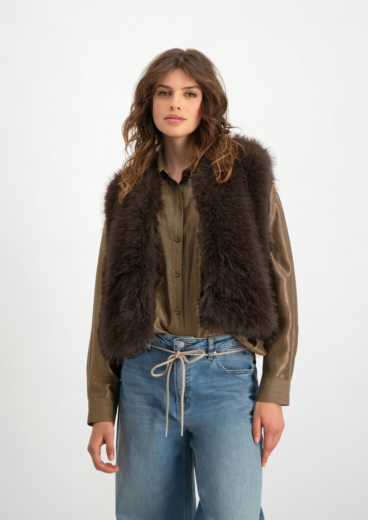 Circle Of Trust Giselle gilet mocha Circle of Trust