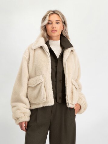 Circle Of Trust Reese jacket cosy white