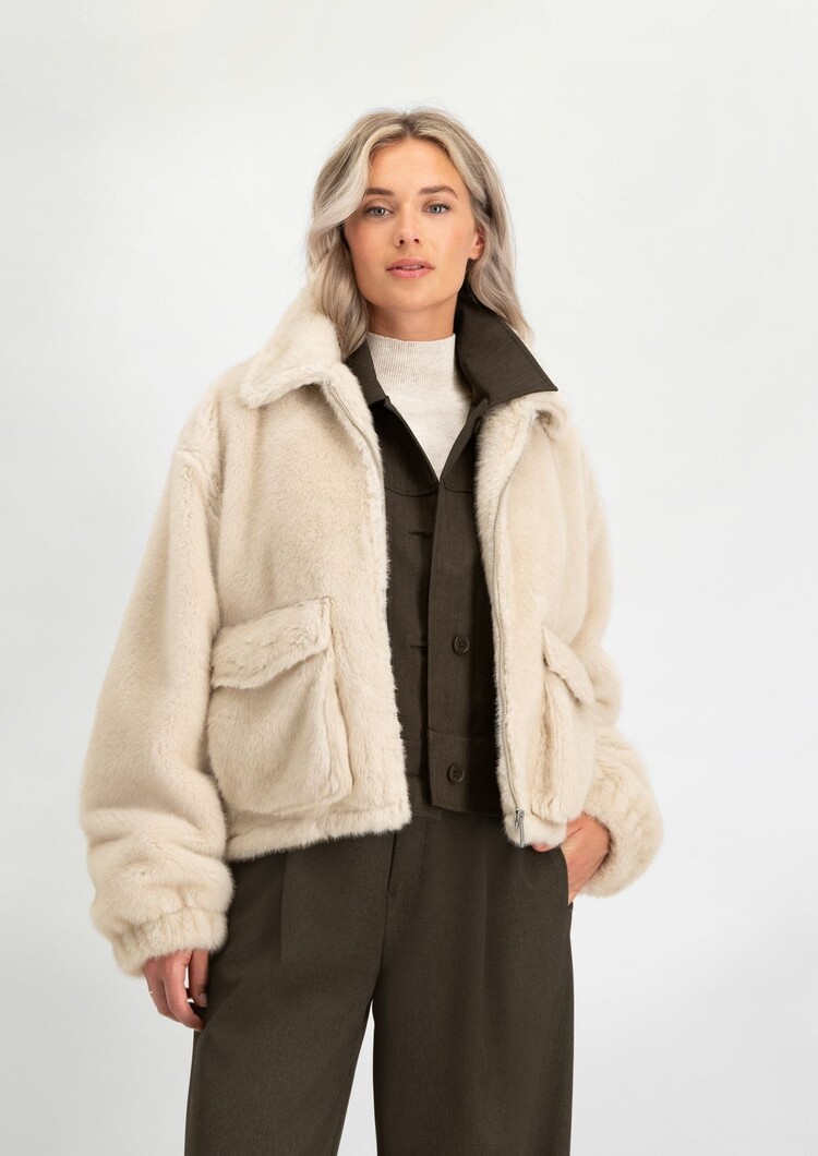Circle Of Trust Reese jacket cosy white Circle of Trust