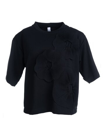 Dame Blanche Beau mila T-shirt black