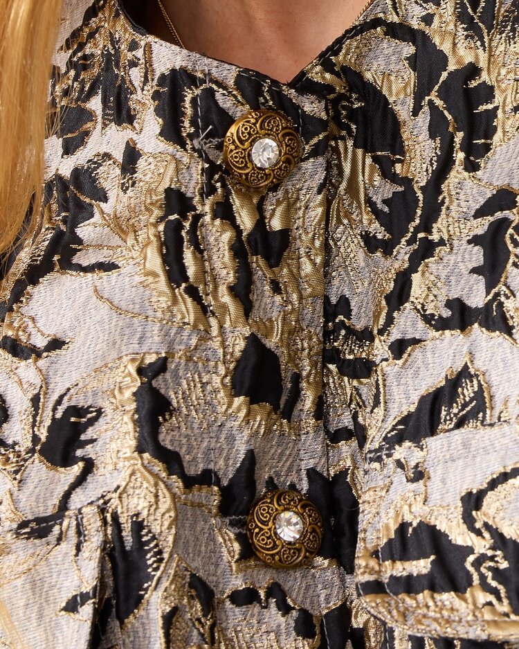 Summum Woman Jacket bomber jacquard black Summum Woman