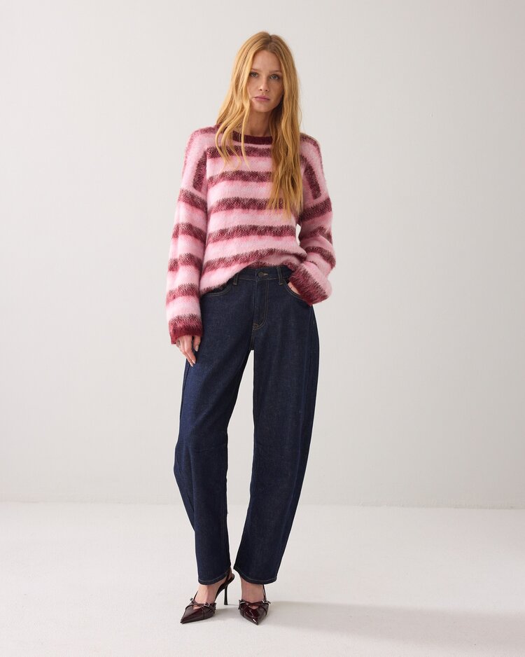 Summum Woman Jeans cocoon leg twill night blue denim Summum Woman